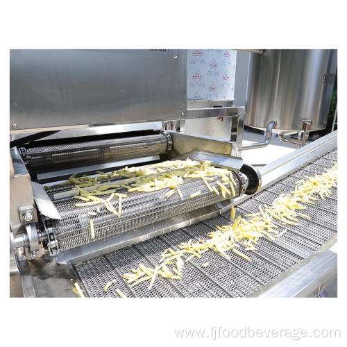 Automatic french fries production and freezing lines